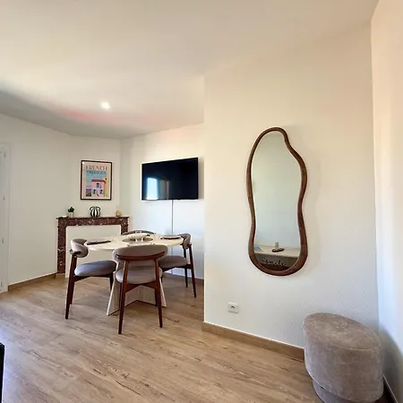 Superbe T3 Renove & Climatise A 5 Min Des Plages Apartment