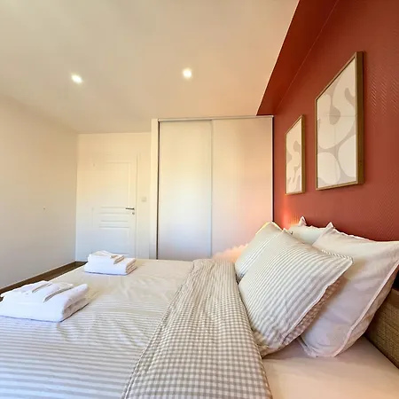 Superbe T3 Renove & Climatise A 5 Min Des Plages Apartment