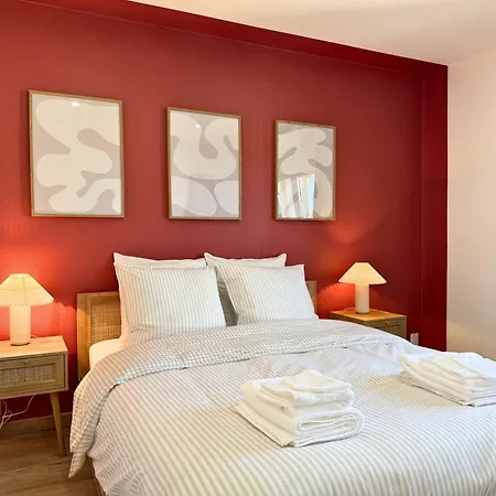 Superbe T3 Renove & Climatise A 5 Min Des Plages Apartment